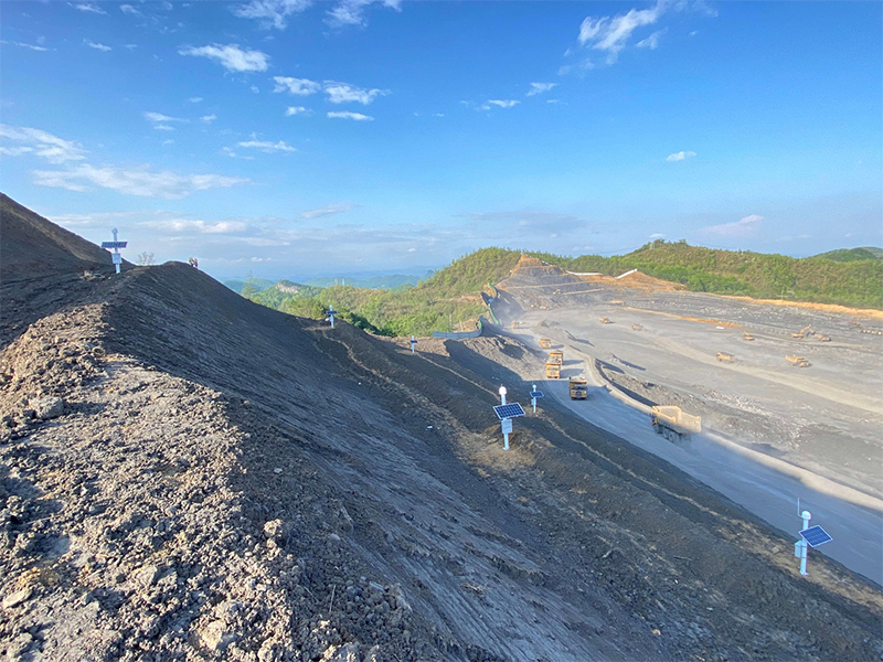 華穎 露天礦邊坡自動(dòng)化監(jiān)測(cè)方案