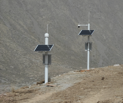 新疆阿克蘇昭溫公路邊坡智能安全監(jiān)測(cè)